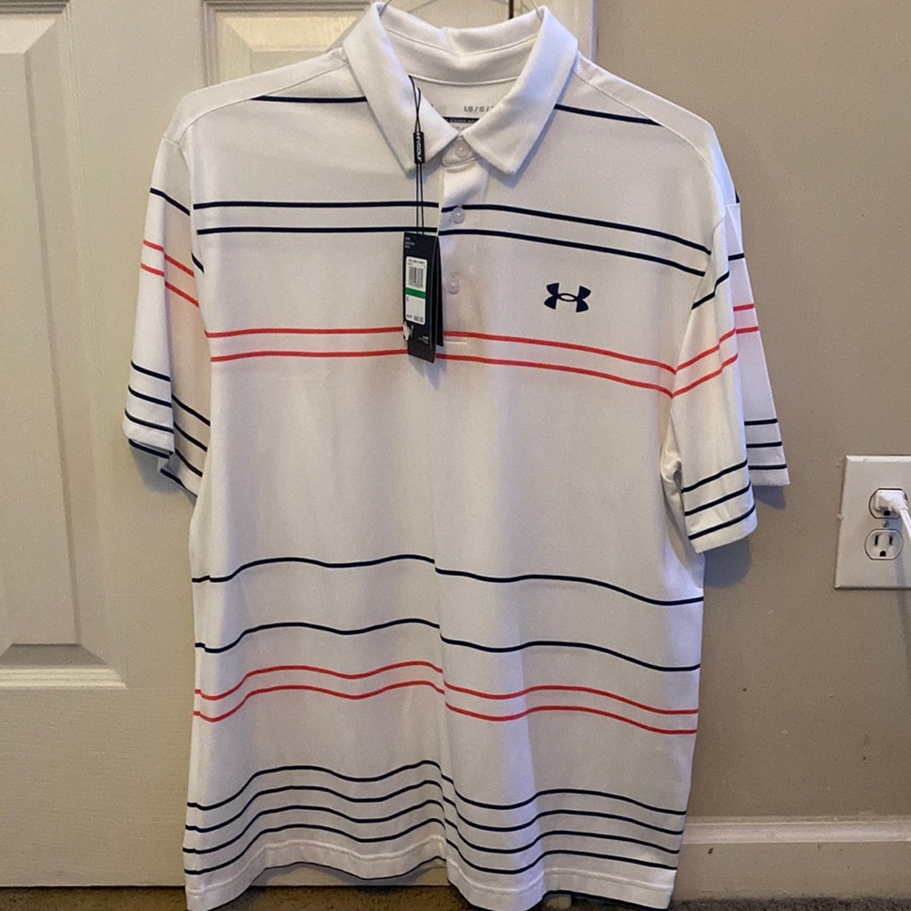 Men’s Underarmor golf polo